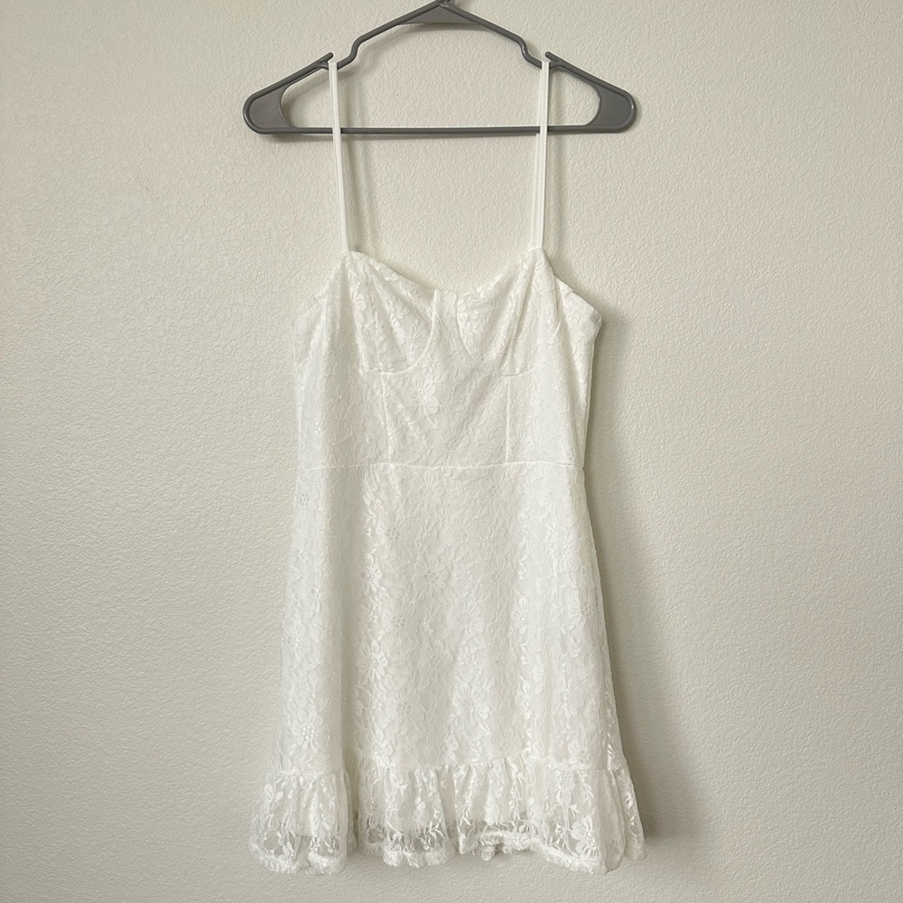 White Laced Dress 🤍